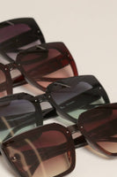 Tinted Lenses Square Sunglasses for Women: 12 ASSORTED COLOR / One Size