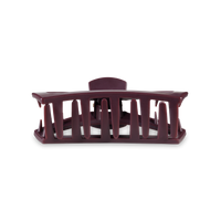 Open Hair Clip | Med. | Burgundy Bliss