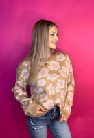 All The Love Flower Print Sweater