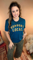 Support Local Emerald Tee