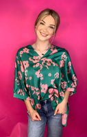 Dreaming In Color Floral Top