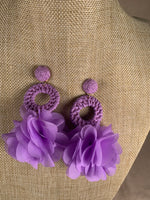 I'm In Love Lavender Earrings