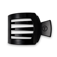 Square Flat Hair Clip | Large | Jet Black