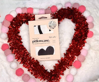 Standard Satin Pillowcase - Heart