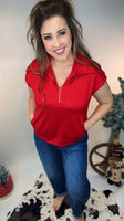 Crimson Crush Zip Up