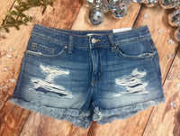 Roadtrip Rebel Distressed Shorts