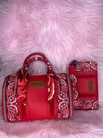Wrangler Red Bandana Wallet