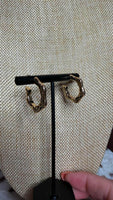 The Gold Outlaw Hoop Earrings