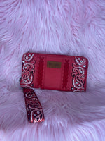 Wrangler Red Bandana Wallet