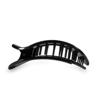 Round Flat Hair Clip | Large | Jet Black