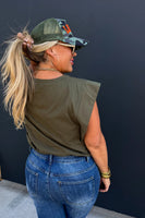 Stevie Cap Sleeve Top