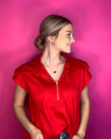 Crimson Crush Zip Up
