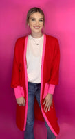 Sweet Talk Color Block Cardigan