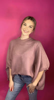 Meg Pullover Poncho