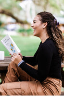 Open Hair Clip | Med. | Burgundy Bliss