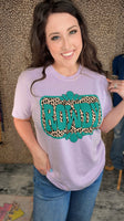 Rowdy Turquoise Concho Tee