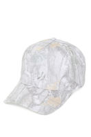Woods print camo 5 Panel Trucker Hat: Camo