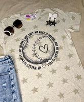 But My Heart Is Full Graphic Tee