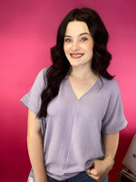 Roll With Me Top - Lavender