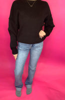 Maven Mid-Rise Straight Jeans