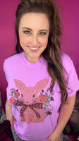 Bowtie Bunny Graphic Tee