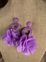 I'm In Love Lavender Earrings