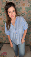 Slow Morning Stripe Button-Down