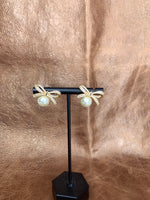 Gold Luxe Pearl Bows