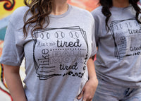 Mom Ball Tired Graphic Tee