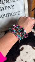 High Roller Turquoise Stack Bracelet