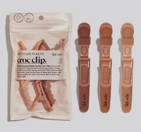 Recycled Plastic Crocodile Clip 3pc-
Multi Color