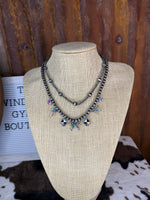 Southwest Charm Layered Bead Necklace
