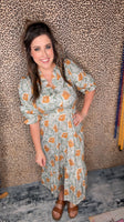 Harvest Whimsy Midi Dress