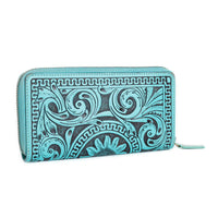 Sunset Valley Wallet In Frosted Turquoise