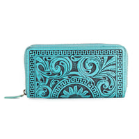 Sunset Valley Wallet In Frosted Turquoise