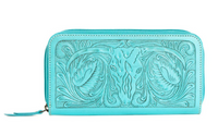 Steerhallow Canyon Wallet in Frosted Turquoise