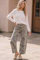 Camo Wide Leg Utility Pants