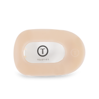 Round Flat Hair Clip | Medium | Almond Beige