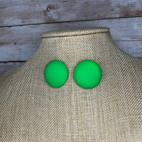 Edna Rose Earrings- Neon