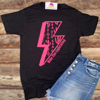 Aztec Lightning Bolt Graphic Tee