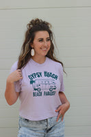 Gypsy Beach - Beach Paradise Crop Graphic Tee