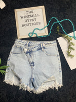 Laura Lynn High Rise Crossover Shorts