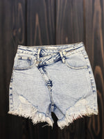 Laura Lynn High Rise Crossover Shorts