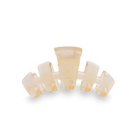 Almond Biege Teleties Hair Clips