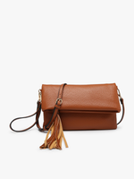 Austin Crossbody Clutch- Camel