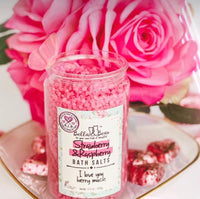 Strawberry and Raspberry Bath Salts, 17.6oz