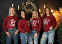 Grow Through Graphic Tee- Maroon