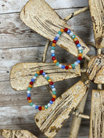 Teardrop Beaded Earrings