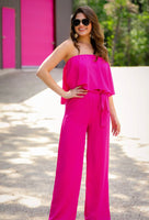 Catalina Pocketed Ruffle Jumpsuit