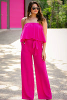 Catalina Pocketed Ruffle Jumpsuit